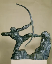 ヘラクレスアーチャー、1909年（ブロンズ）