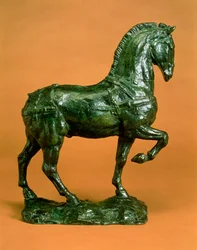サドルのない馬; Cheval sans Selle、1915年頃