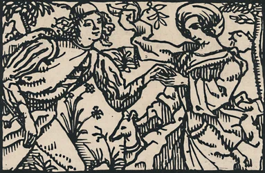 Villons Petit Testament、1919年のイラスト
