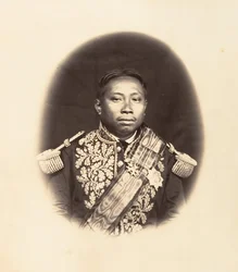 H. M. ノロドン、カンボジア国王、1866 年。