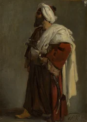 アラブ戦士、ca。 1817-1822。