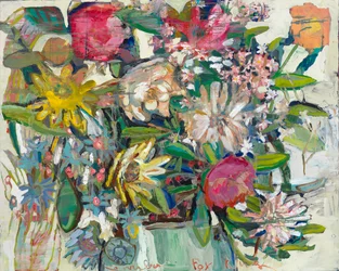 私たちがひとつになれるように、2021年（キャンバスに油彩）