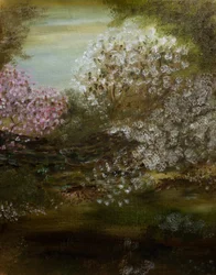 春の花園