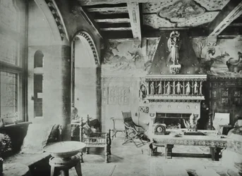 9 Melbury Road：応接室、1890