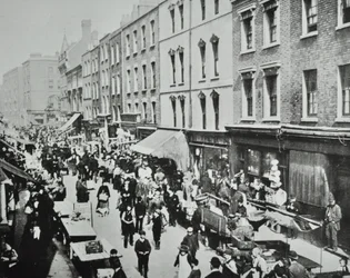 ブリックレーンマーケット、ブリックレーン：全体像、1895