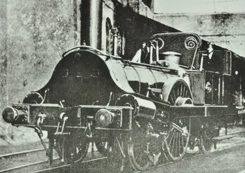 グレートイースタンレイルウェイ（ロンドン＆ブラックウォールセクション）シングルドライバータンク機関車、1860