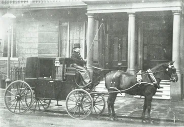馬車、1890