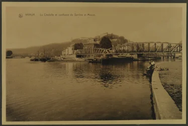 サンブルとムーズの城塞と合流点、ナミュール、1914年