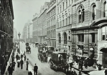 ロンドン市、リーデンホールストリート、1895年