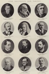 ソールズベリー卿の新しいキャビネット