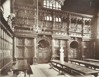 ミドルテンプルホール、1885