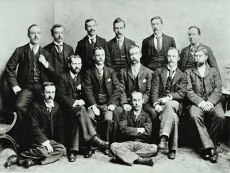 ローゼンデールロードスクール：教師のグループ、1897年