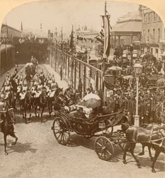 ビクトリア女王のダイヤモンドジュビリーの立体印刷