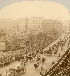 ビクトリア女王のダイヤモンドジュビリーの立体印刷