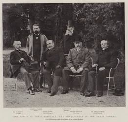 大国の大使であるコンスタンチノープルの危機