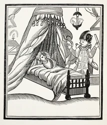 ジョンアシュトンの18世紀のChap-booksのパブによる完全で真実で特定の説明、イラスト。 1882