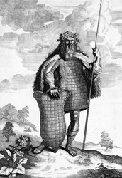 Cornelis Huybertsによって刻まれたマルコマーン、シーザーズ解説への挿絵、ウィリアムダンカンによって英語に翻訳された、1753年公開