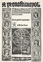 ジャスパーレートによる予後（fl.1485-1532）、R。バンクスによって印刷、1524