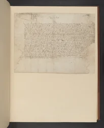 ヘンリー7世が騎士ギルバート・タルボット卿に宛てた手紙、Add MS 46454, f.6r