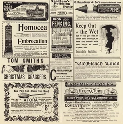 The Graphic Christmas Number 1897から宣伝された広告