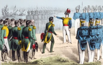 モンテレーの戦いの後、メキシコ将軍のペドロデアンプディアは、1846年から48年のメキシコ米戦争中に、ザカリーテイラー将軍に都市を降伏させました。