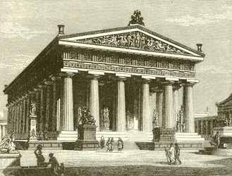 初期のドリス式神殿：ペストゥムのポセイドンの聖域