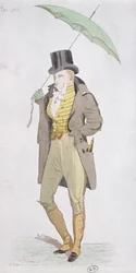 イギリスのダンディ、1802年頃