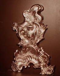 Andiron by Philip Jacob Drentwelt、1747-49（silver）
