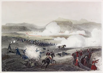 Battle Of Kars（カラー彫刻