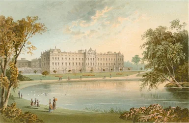 セントジェームズパークからのバッキンガム宮殿