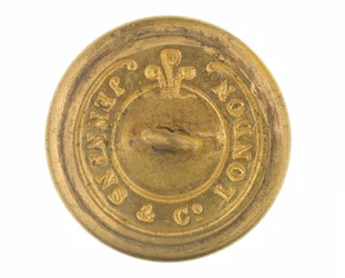 ボタン、将校、第4ベンガルヨーロッパ連隊、1855-1861