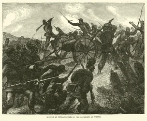 1870年8月のワースでのバイエルン人によるミトラィユーズの捕獲