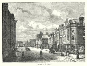 Chambers Street（彫刻