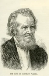 1873年10月25日、イラスト入りロンドンニュースのCornelius Varley（1781-1873）