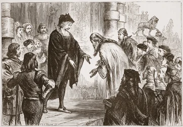 コスモ私は彼の友人とクライアントを受け取ります、ジェームス・エイトケン・ワイリー（1808-1890）によるパブのプロテスタンティズムの歴史からのイラスト。 1878