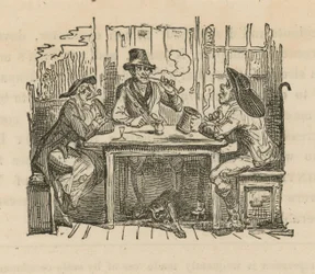 ロンドンの居酒屋で飲む