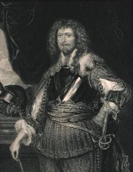 エドワード・サックヴィル（1590-1652）第4代ドーセット伯爵、1833年出版の『肖像画のギャラリー』より（彫刻作品）