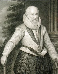 エドワード・サマセット、第4代ウースター伯爵（1553年頃～1627年頃）、「ロッジの英国肖像画」より