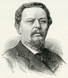 エミール・ブルトン（1831-1902）「イラストレイテッド・ロンドン・ニュース」1884年5月号より（エングレーヴィング