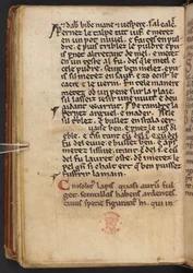 Henry of Huntingdon著『Historia Anglorum』からの抜粋（Cotton MS Titus D XXIV, f.132v（ヴェラム）