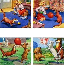 カワウソのフリップテール