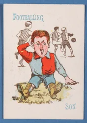サッカーの息子、ハッピーファミリーカードゲーム、c.1890-1900