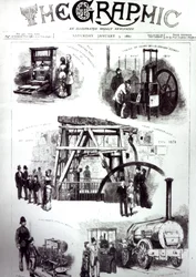 重要な発明を示すグラフィックの表紙、1880年1月3日