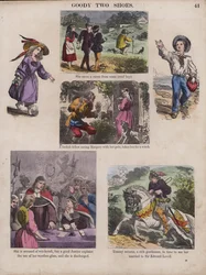 グッディ・トゥー・シューズ（色付き彫刻