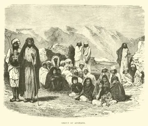 アフガン人のグループ