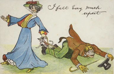 とても動揺している（カラーリトグラフ）