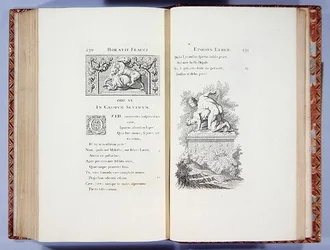 カレース・セウェルス、ホレス・フラチの作品、ジョン・パイン1733-7により印刷