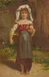 イタリアの少女（クロモリト）