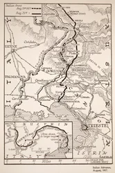 1917年8月のイタリア進撃