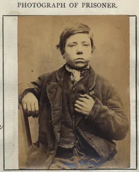 ジェームズ・ドネリー、1870年頃（セピア写真